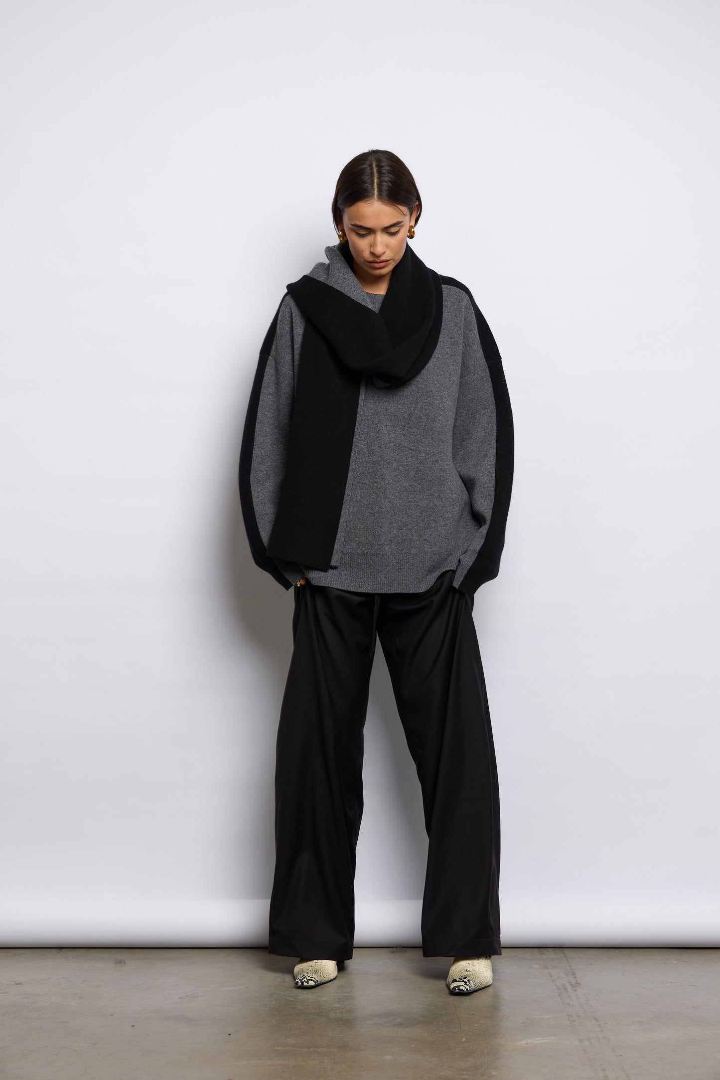 DUO KNIT SCARF